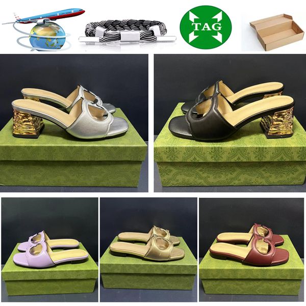 

popular womens sandals double g slippers luxury flats printed jelly leather designer for woman oran sandal summer slide flip flops green com, Black