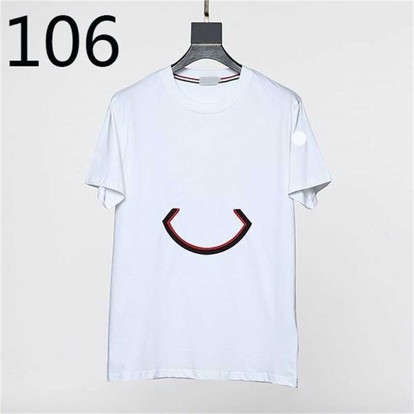 

france luxury mens t shirt polo chest double shirts 2023 brand designer tshirt aaa quality tshirts eu s--xl th0m fbxm, White;black