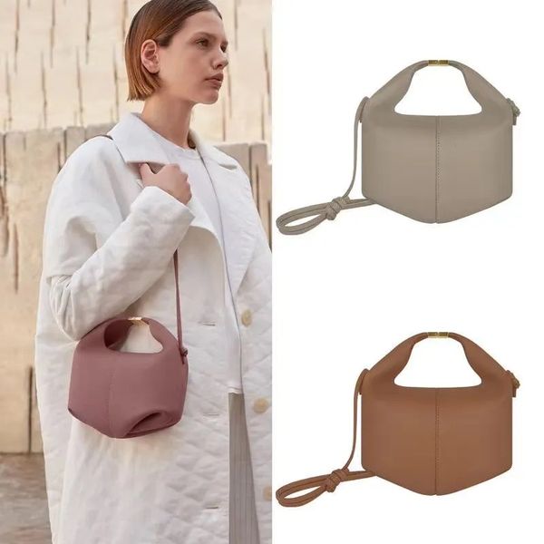 

shoulder bags france polene bag genuine soft leather handbag female cloud small fashion clutch dumpling shoulder bag