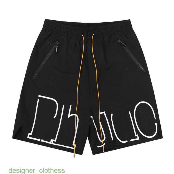 

mens shorts hip hop reflective classic letters casual sports mesh trousers summer beach swimming pants, White;black