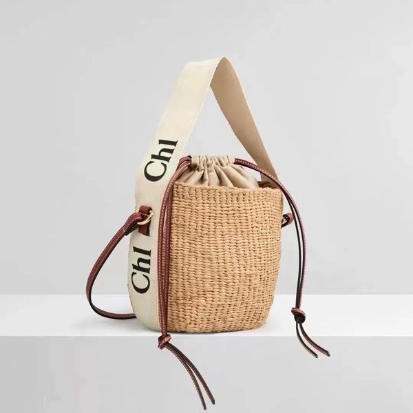 

designer travel beach basket tote bags womens weekend mens woody raffias purse summer weave straw shoulder luxury crossbody gym pochette han