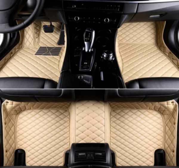 

3d cut custom made waterproof pu leather car floor mats for bmw x5 2004 - 2022