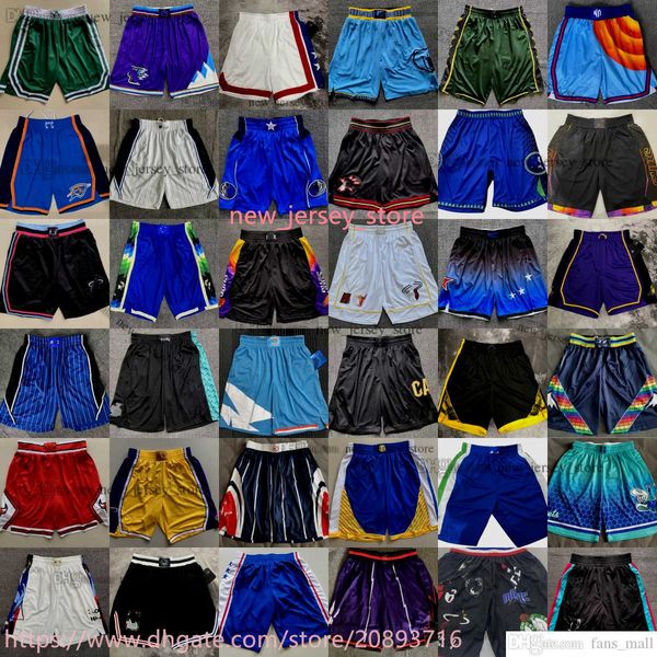 

printed new city basketball shorts with pocket elastic waist sport short james booker harden ball bridges curry breathable gym training beac, Black