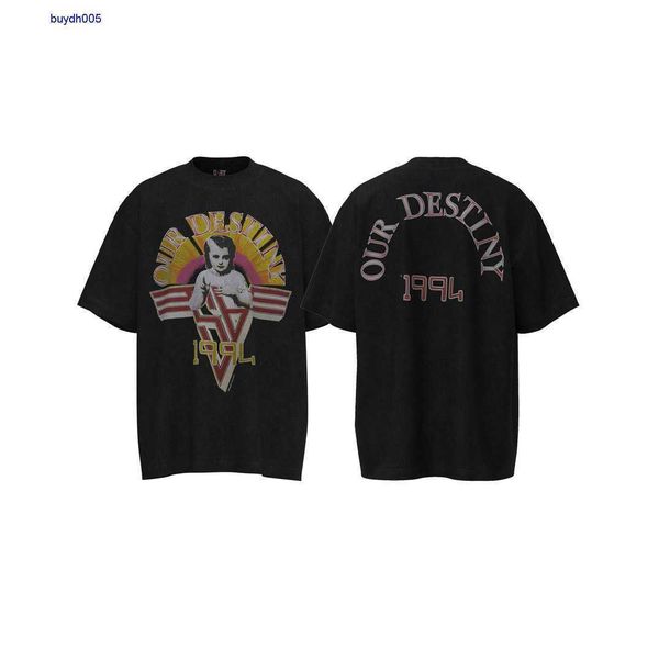 

bxnd new style t-shirts for men and women fashion designer s.t michael co angel avatar trendy high street vintage vintage washed short sleev, White;black