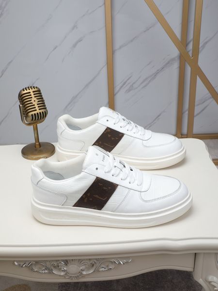 

4model luxury designer shoes men sneakers platform multicolor breathable soft fabric man casual shoes all-match tennis female shoes, Black