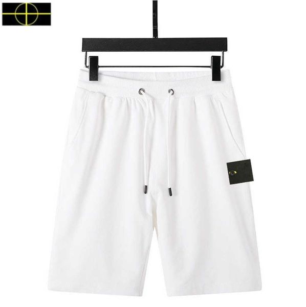 

23ss designer men's stone island shorts pants summer fashion streetwear cotton casual beach women's men brand shorts pant, White;black