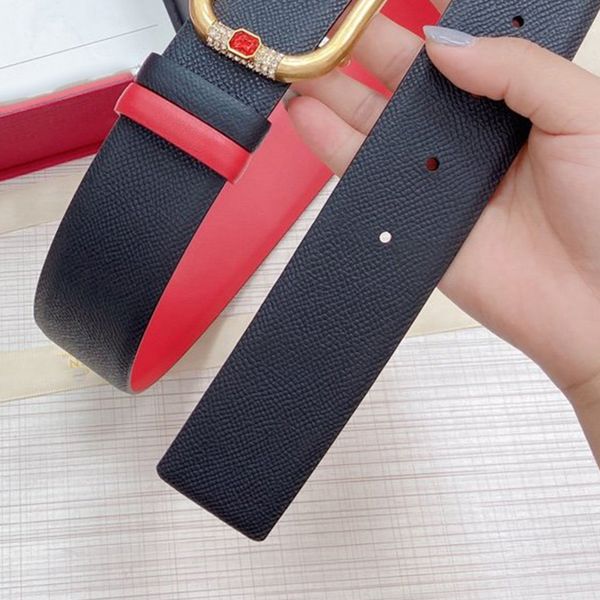 

valentlno belt designer womens mens vintage luxury width 40mm for man designer genuine calfskin retro couple highest counter quality classic, Black;brown