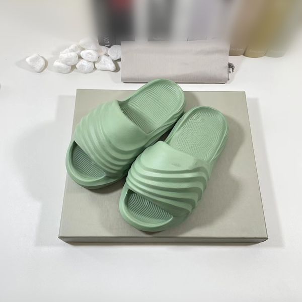 

platform designer slipper luxurious sandles slides pool pillow comfort mule slides platforms sandal for woman bathroom slippers silent anti, Black