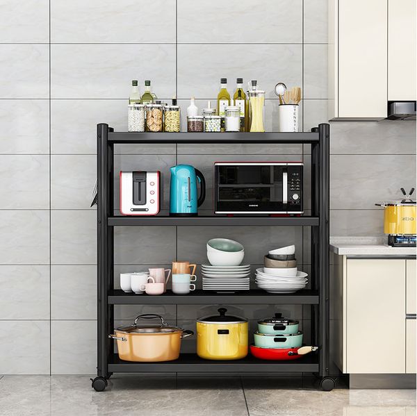 

home microwave rack kitchen shelf tidy stainless steel kitchen storage rack