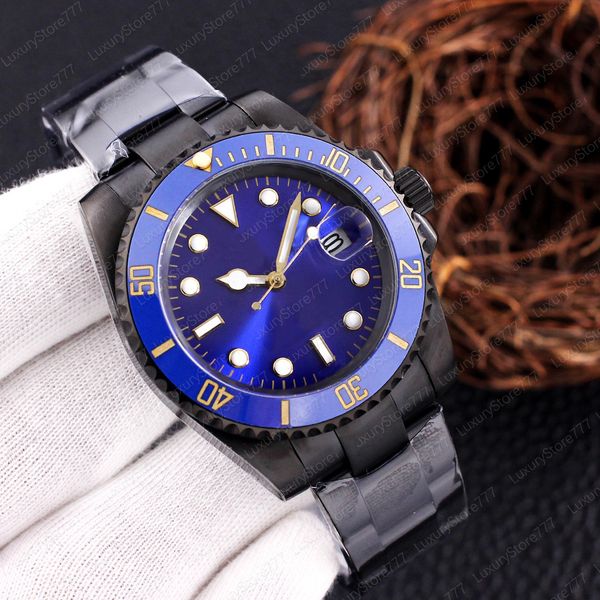 

designers watch for men's automatic mechanical ceramic watch 41mm all stainless steel sliding buckle swimming watch sapphire luminous w, Slivery;brown