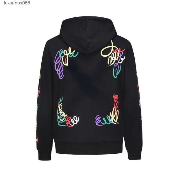 

50% off designer hoodie men women hooded sweater digital print sweatshirt oversize hoodies hip hop pullover hoody black white long sleeve t