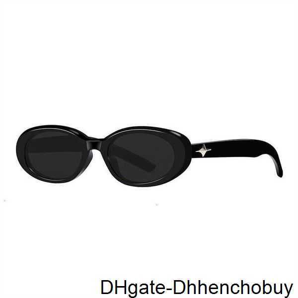 

fashion gentle monster cool sunglasses gm designer 2023 new gradient color sunglasses for women high grade men star oval small frame glasses, White;black