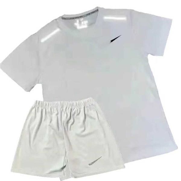 

thick trapstar tracksuit summer quick drying set t shirt designer sports student training track and field running basketball sportswear asia, Gray