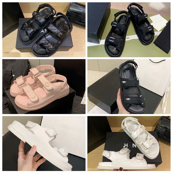 

flats low heel wedge diamond buckle sandal burst fashion ladies luxurious quilted summer designer sandals shoes beach shose slip on ankle st, Black