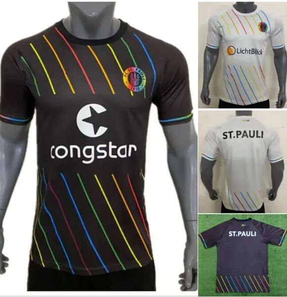 

23 24 st pauli soccer jerseys home away st.pauli becker 20 irvine 7 kyereh 17 hartel 30 smith 8 paqarada 23 medic 18 2023 2024 football shir, Black;yellow