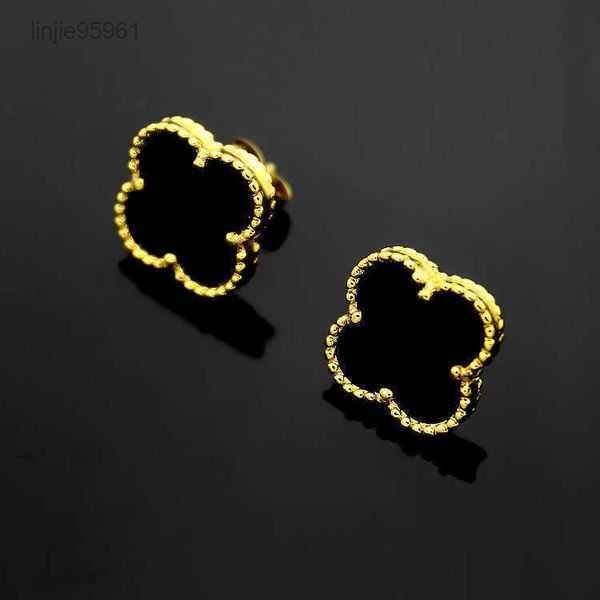 

women earrings love clover fashion wedding jewelry 2qsda{category}, Golden;silver