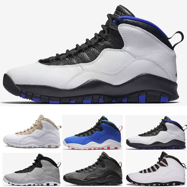 

jumpman 10 men basketball shoes 10s trainers 10th anniversary sail sole fly tinker racer blue bulls over broadway cement seattle steel outdo