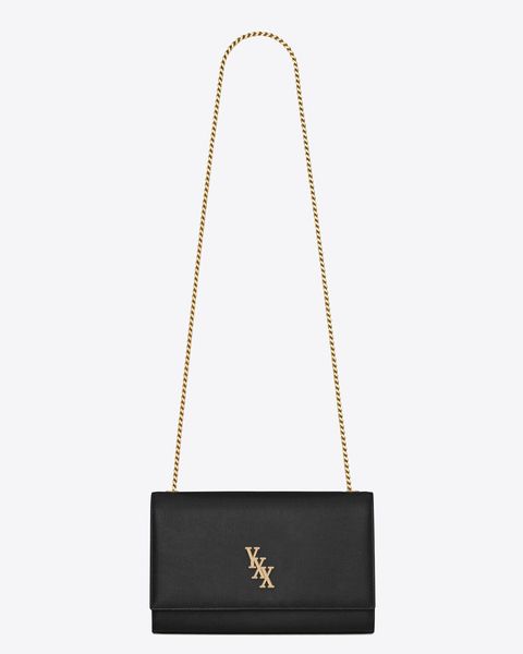 

single shoulder bag, gold chain, genuine leather material, fashionable new metal logo design, buckle closure, women's work bag, brand b