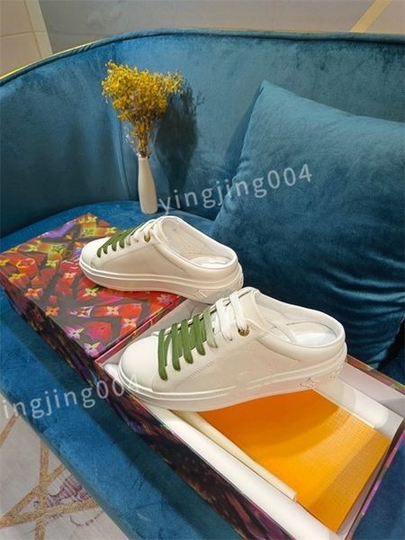 

new luxury fashion couple high-quality leather lace-up casual shoes classic men's sports women's vulcanized flat size 35-41, Black