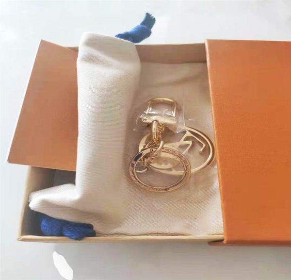 

keychain key chain buckle lovers car keychain handmade alloy keychains men women bag pendant accessories 9style with box packing8779317, Silver