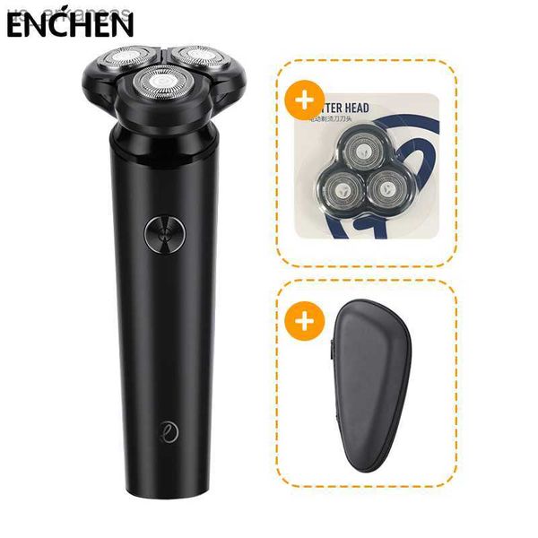 

enchen blackstone 7 magnetic suction electric shavers for men 3d floating cutter head shaving machine rechargeable beard trimmer