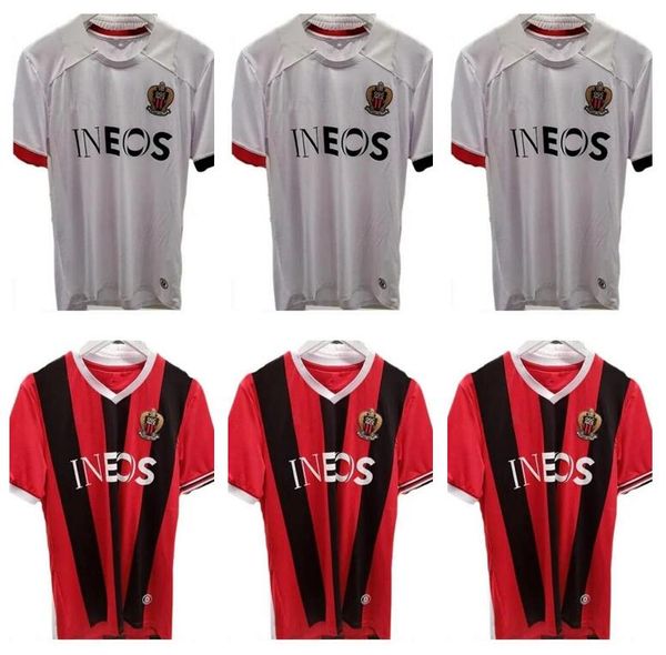 

23 24 ogc nice soccer jerseys 2023 2024 home away lemina kluivert stengs todibo lees melou gouiri dolberg dante kamara atal equiment maillot, Black;yellow