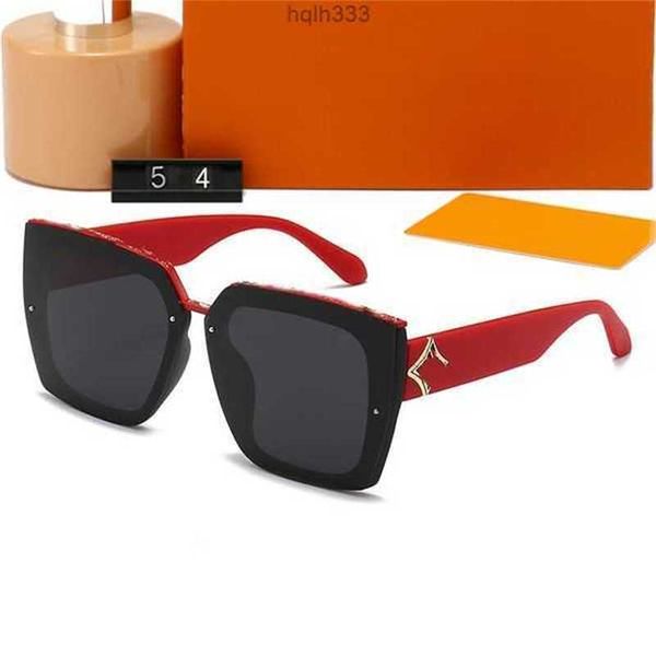 

new fashion sunglass luxury pc frame designer men women classic popular uv protection shading pattern lens sunglasses with box8fi2, White;black