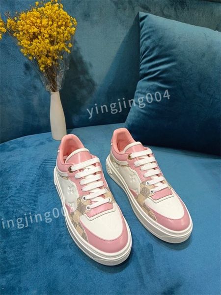 

2023 new fashion couple high-quality leather lace-up casual shoe classic men's sports women's vulcanized flat size 35-41, Black
