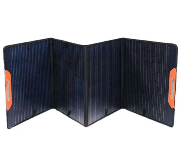 

200w solar foldable pack 18v monocrystalline silicon solar panel outdoor portable 4-fold pvoltaic panel power supply waterproof and customiz