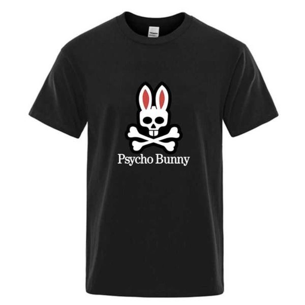 

men's brand psycho bunny designer tshirts sports summer fashion polo shirts mens women t-shirt luxury clothes dunks shirt men clothing, White;black