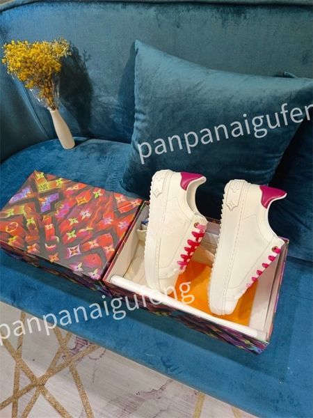 

new luxury men's shoes casual white sneakers summer shoes women lace-up comfortable leather flat shoes, Black