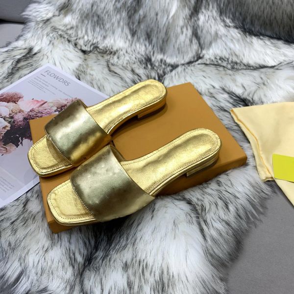 

2023 luxury revival flat mules slipper men women slides sandals designer shoes black pink orange blue waterfront white leather flip flops