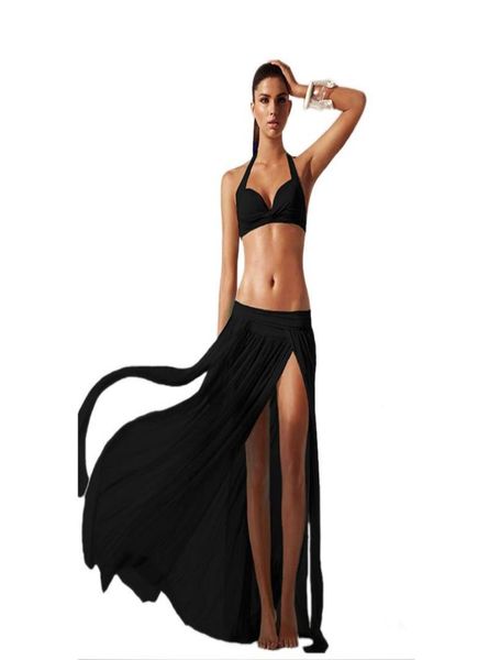 

2018 beach dress bikini cover up wrap women summer bathing swimwear sarong skirt 5 color fashion5110316