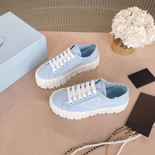 

new men womens fashion shoes lace-up flat platform designer sneaker black genuine leather air cushion sneakers 0612