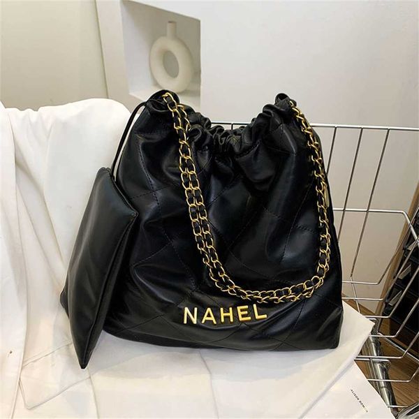 

new high end small wind lingge chain bag women's bag single shoulder bag women's underarm bag big tote bag niche 80% online outlet