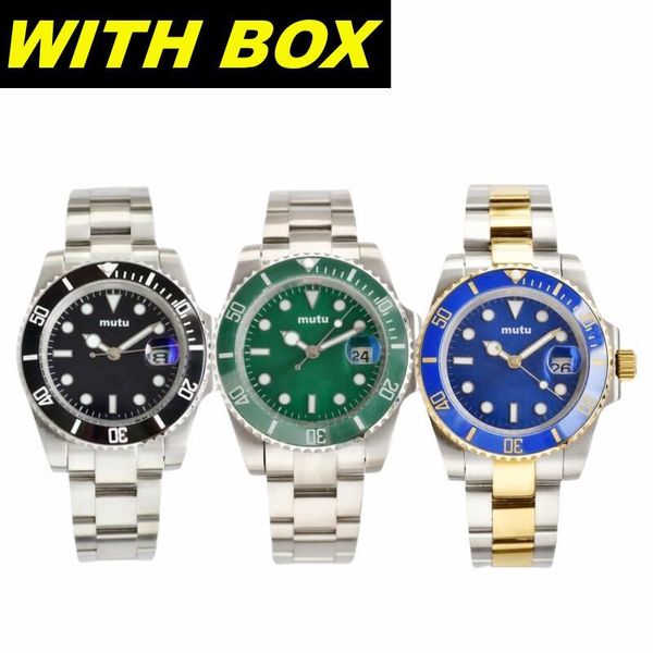 

mens watch designer watches high quality luxury watch montre wristwatches aaa watch 2813 Mechanical automatic movement watches 41mm Ceramic Bezel u1 orologio, Box and paper