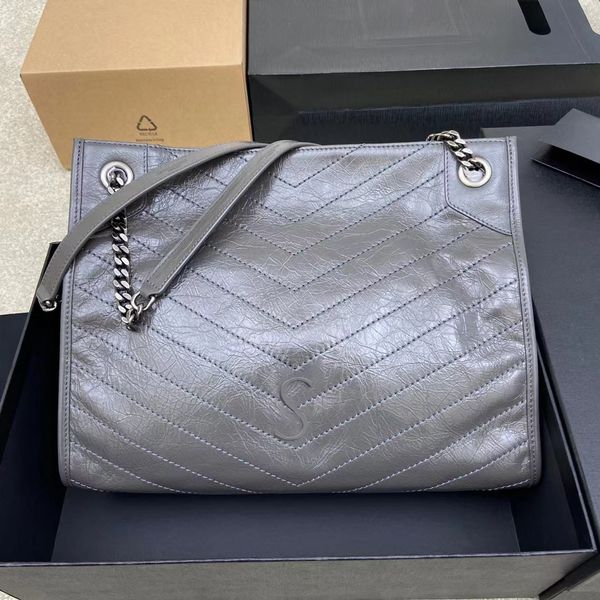 

large capacity pochette tote shopper bag vintage designer womens mens fashion luxurys handbag bag genuine leather clutch purse shoulder cros