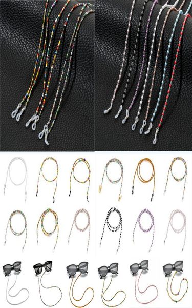 

face mask lanyard strap eyeglass colorful beads chain holder for women kids comfortable around the neck fashion jewelry kimterx659034687