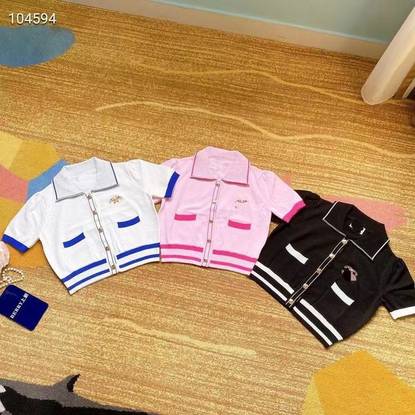 

designer women's t-shirt sweet letter short sleeve luxury clothing summer casual breathable print quality clothing, White