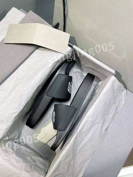 

2023 new luxurys fashion slide sandals slippers for men women with original box designer beach flip flops slipper bl230601, Black