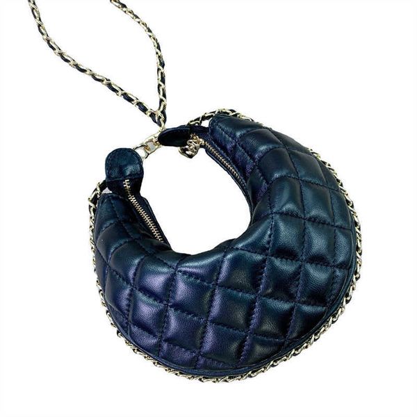 

fashion shoulder bags genuine leather bag purse half moon hobo women