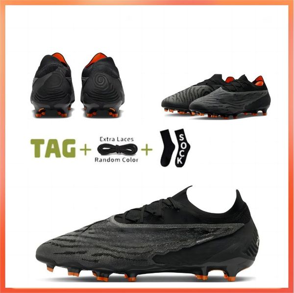 

men soccer football shoes phantom gx elite df link fg slip-on women boys high boots cleats size 39-45 with box