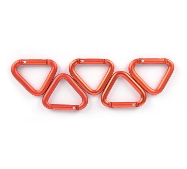 

1pc triangle carabiner outdoor camping hiking keychain snap clip hook buckle 1pc qylybt5717709