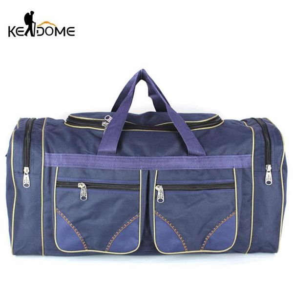 

80l waterproof luggage gym bags nylon travel training fitness bag for women men duffle outdoor handbags sack sac de sport xa53d9916174