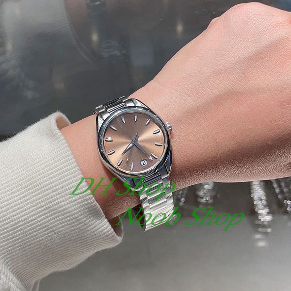 

luxury seamaster lady women s 150 fashion olive green watches quartz battery simple 316l steel sapphire glow waterproof watches fashion high, Slivery;golden