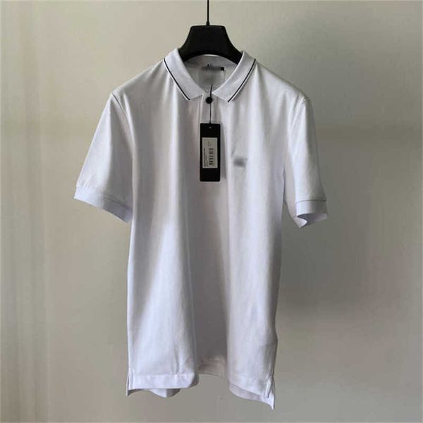 

new designer men cp t shirts polo women t-shirts embroidery cotton crewneck short sleeve young students simple loose tee 2023 summer yegsit, White;black