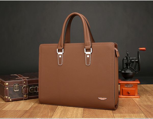 

men's handbag business briefcase shoulder messenger official briefcase