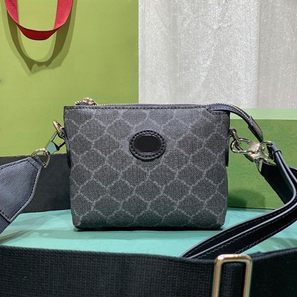 

messenger bag designer bag mens and womens vintage leather shoulder bag mini portable crossbody bag actually handbag 723306