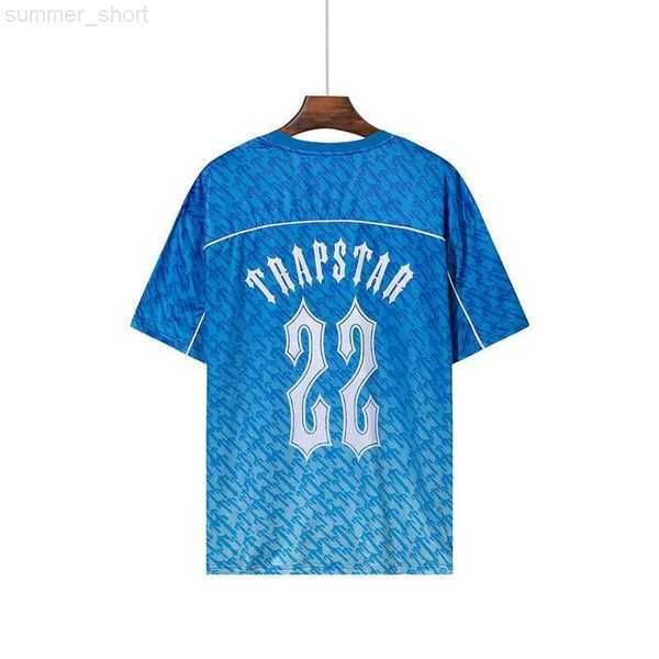 

mens designer t shirts trapstar t shirt designer shirts print letter luxury black and white grey rainbow color summer sports fashion short s, White;black