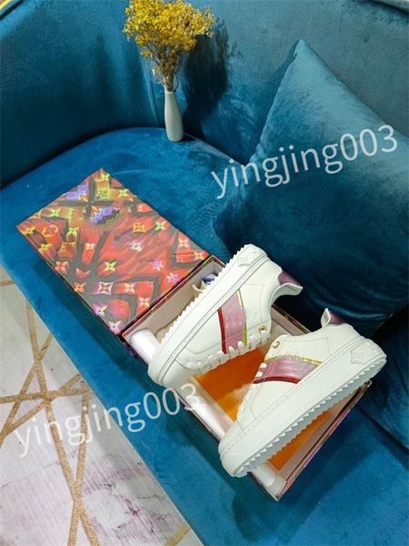 

new designer shoes casual shoe sneakers for men and women fashion party wedding crystal leather sneaker shoes, Black